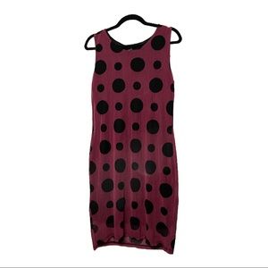 NWT polka dot mesh dress